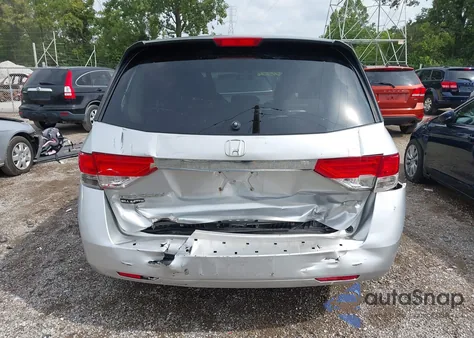 2014 Honda Odyssey Ex z USA, uszkodzony, nr VIN 5FNRL5H44EB090510